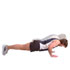 Pulsing press ups for upper body strength