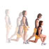 Rear lunge walk