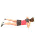 Weighted dorsal raises back exercise