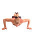 Wide arm push ups for chest development