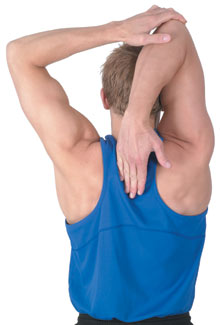 tricep stretches