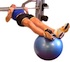 Swiss ball back exercises