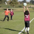 How to Take a Football Throw In