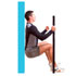 Wall squat exercise