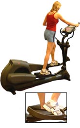 crosstrainer machine gym exercise