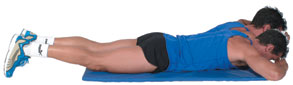 dorsal raise lower back exercise
