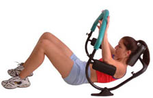 the most common abdominal machine exercise