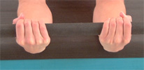 wrist barbell exercise